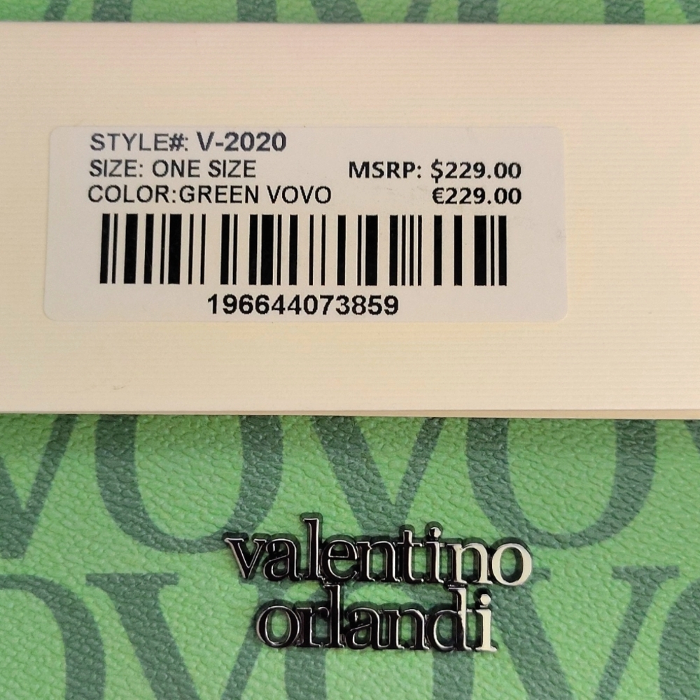 💚 Valentino Orlandi Crossbody Camera Bag in Green! New With Tags! - Picture 2 of 11
